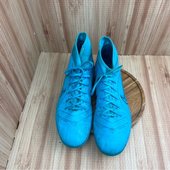 Nike Mercurial Superfly 8 Football Soccer Cleats FG Men US 13 Blue DJ2904-484 - Picture 3 of 12